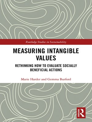 cover image of Measuring Intangible Values